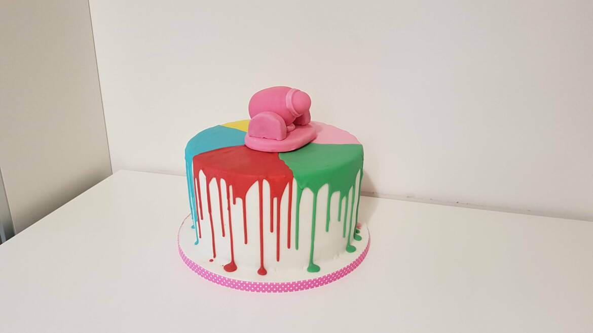 Verjaardag Taart 104 Kleuren Drip Cake Taart & Koek
